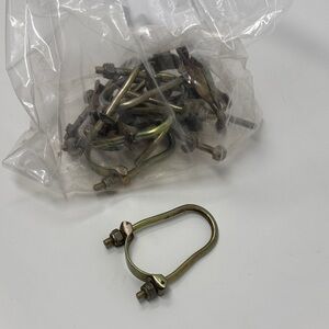 10 Metal U-Bolts